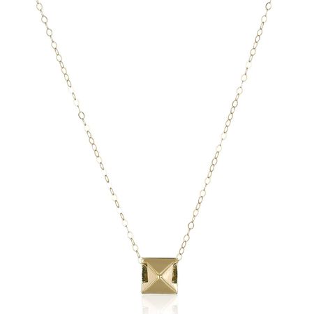 Teeny Tiny Pyramid Necklace