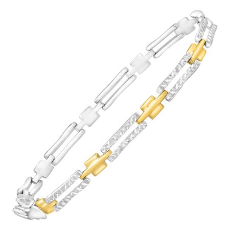 Rectangular Link Bracelet
