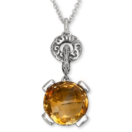 6 ct Citrine Pendant