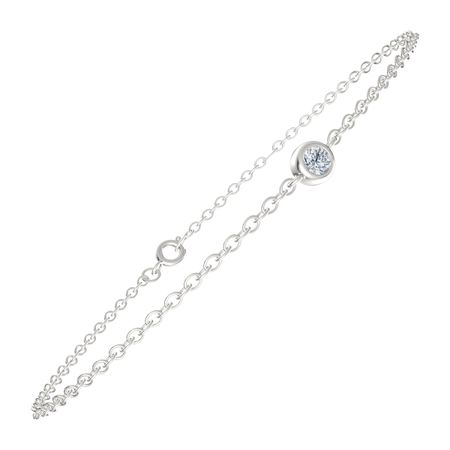 Round Bracelet (3mm Moissanite)