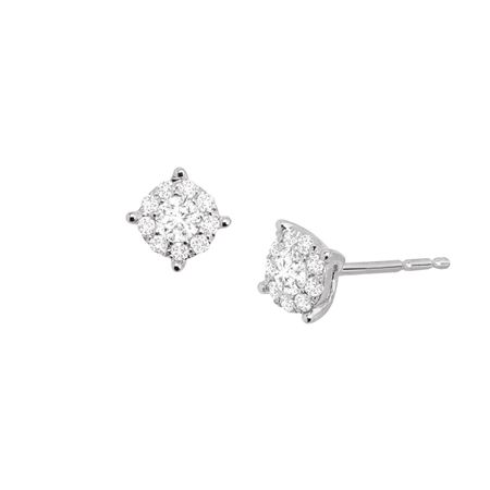 1/4 ct Diamond Stud Earrings