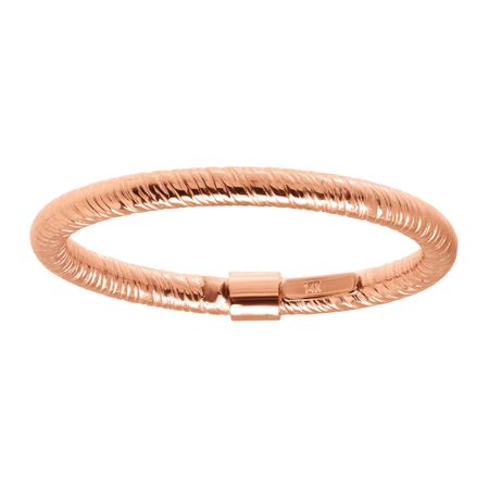Textured Band Ring, Rose