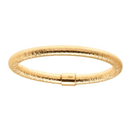 Textured Band Ring, Yellow