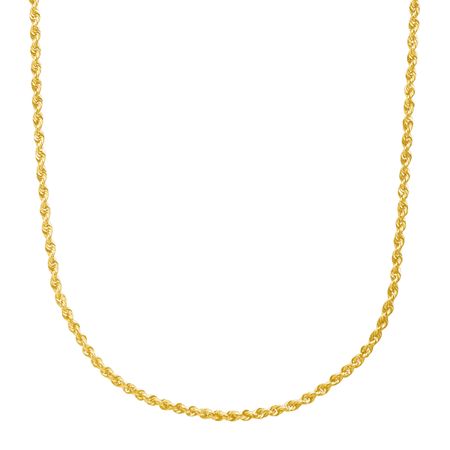 Hollow Glitter Rope Chain, 24