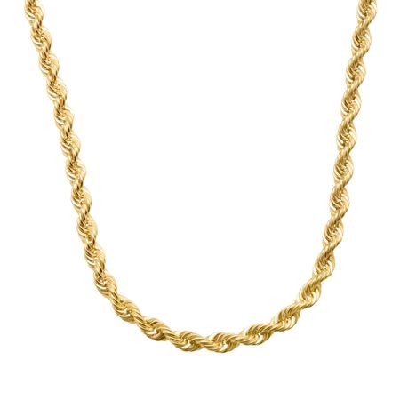 French Rope Chain Necklace, 20