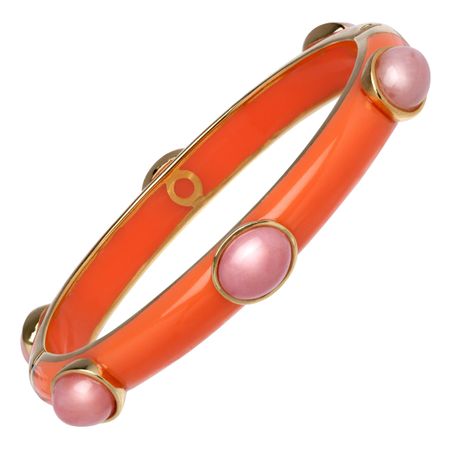 Pink Opal Six-Stone Bangle