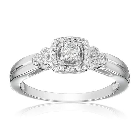 1/4 ct Diamond Engagement Ring