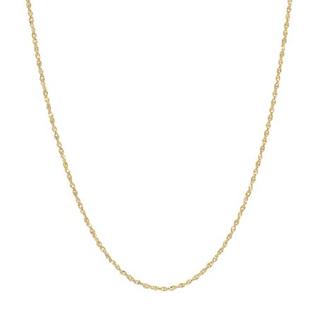 Perfectina Chain Necklace, Yellow, 16