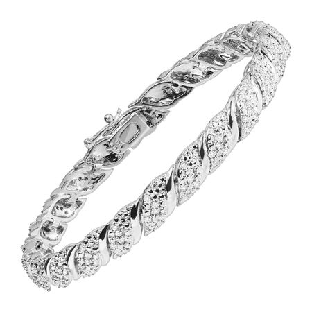 1 ct Diamond Tennis Bracelet