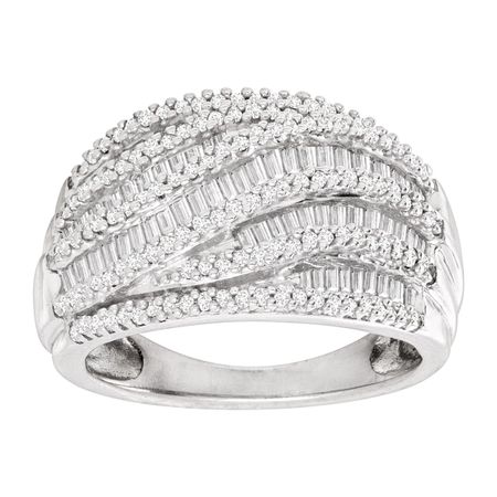 1 ct Diamond Wave Ring