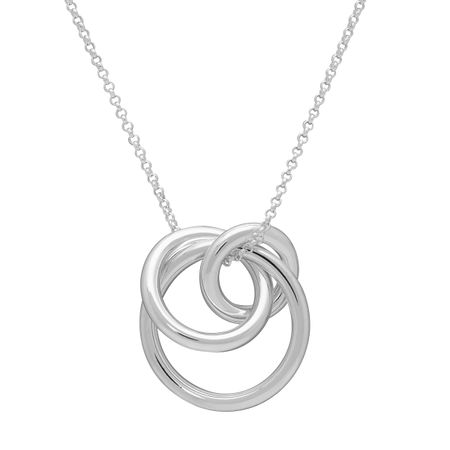 Interlocking Rings Pendant