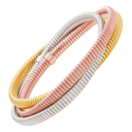 Triple Tubogas Rolling Bracelets