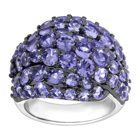 6 1/2 ct Tanzanite Dome Ring