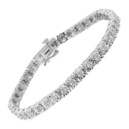 1/4 ct Diamond Tennis Bracelet