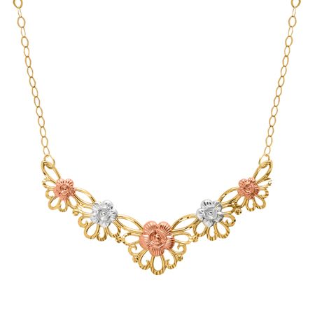 Floral Garland Necklace