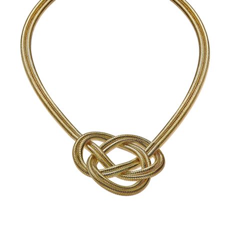 Woven Knot Necklace