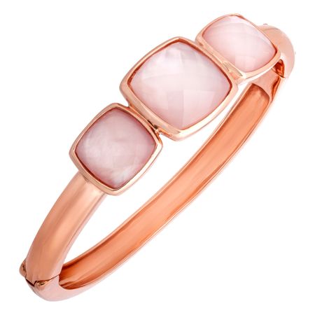 17 ct Pink Quartz Bangle