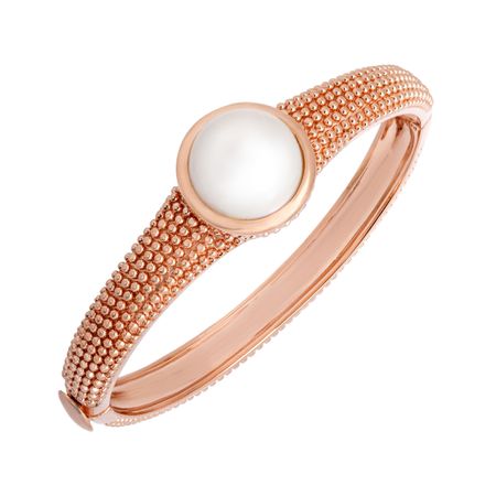 15-16 mm Pearl Bangle Bracelet