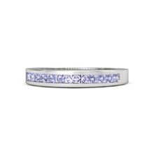 Sterling Silver Ring with Tanzanite | Kelsey Band Sterling Silver Ring with Tanzanite | Kelsey Band