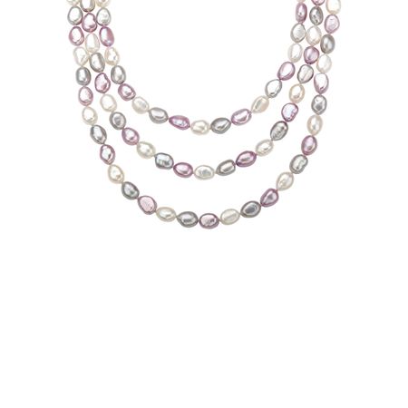 Multi-Color Pastel Pearl Strand