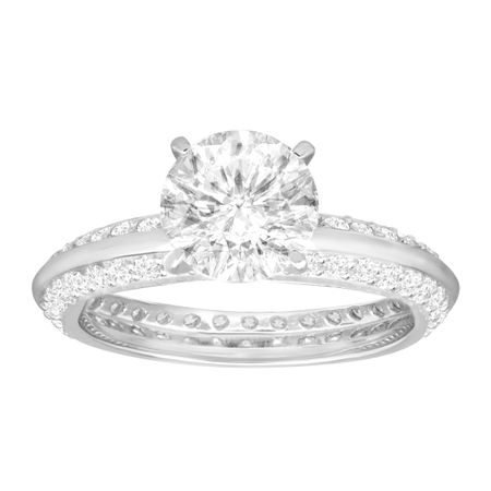 Cubic Zirconia Engagement Ring