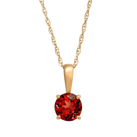 5/8 ct Garnet Pendant
