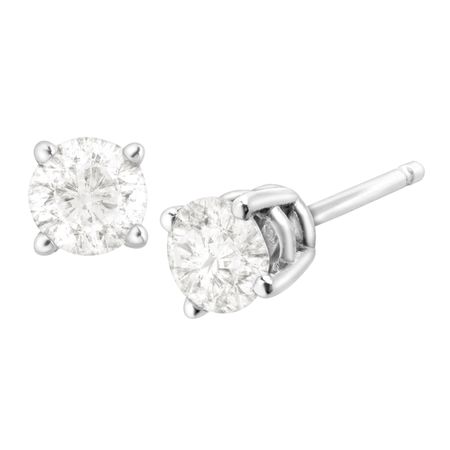 1/2 ct Diamond Stud Earrings