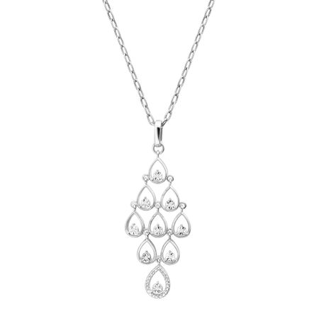 Chandelier Pendant with Diamonds