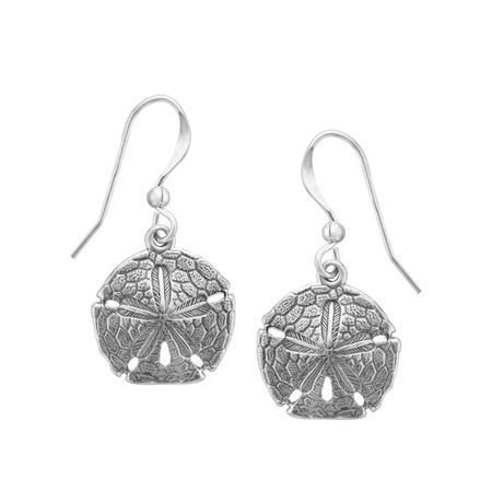 Sand Dollar Drop Earrings