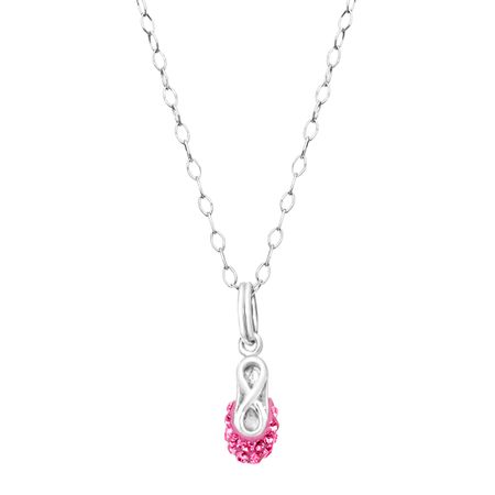 Ballet Pendant with Swarovski Crystal