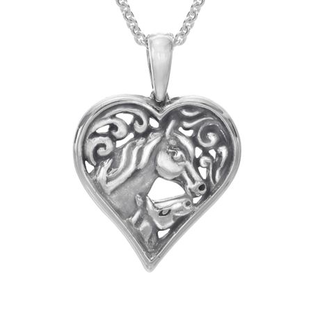Horse Heart Pendant