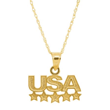USA Stars Pendant