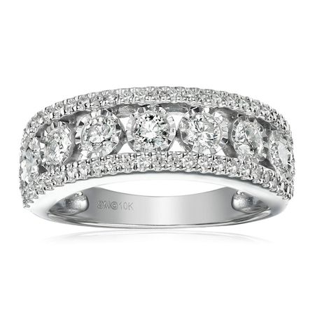 1 ct Diamond Wedding Band Ring