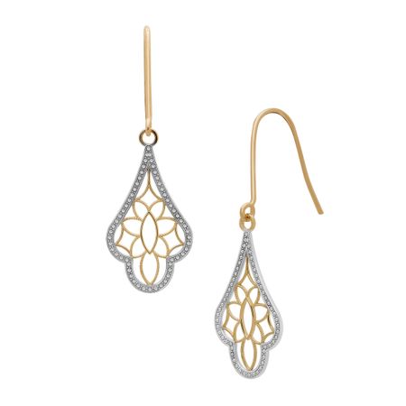 Filigree Chandelier Drop Earrings