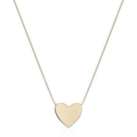 Solid Heart Pendant