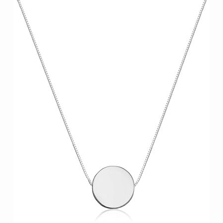 Solitary Circle Pendant