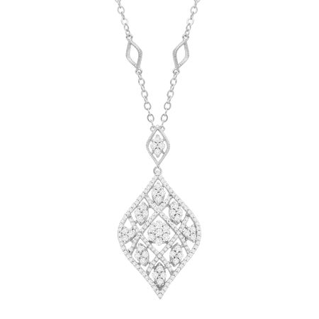 1 ct Diamond Argyle Necklace