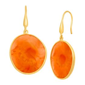 Carnelian Earrings Jewelry 27 Ct Carnelian Drop Earrings