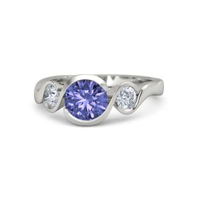 Tanzanite Engagement Rings Gemvara Hurricane Ring