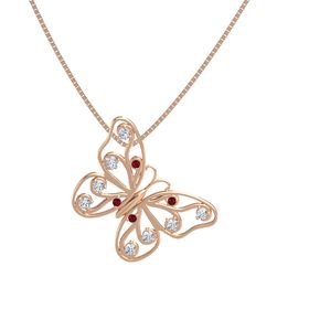 Brilliant Butterfly Pendant