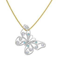 Brilliant Butterfly Pendant