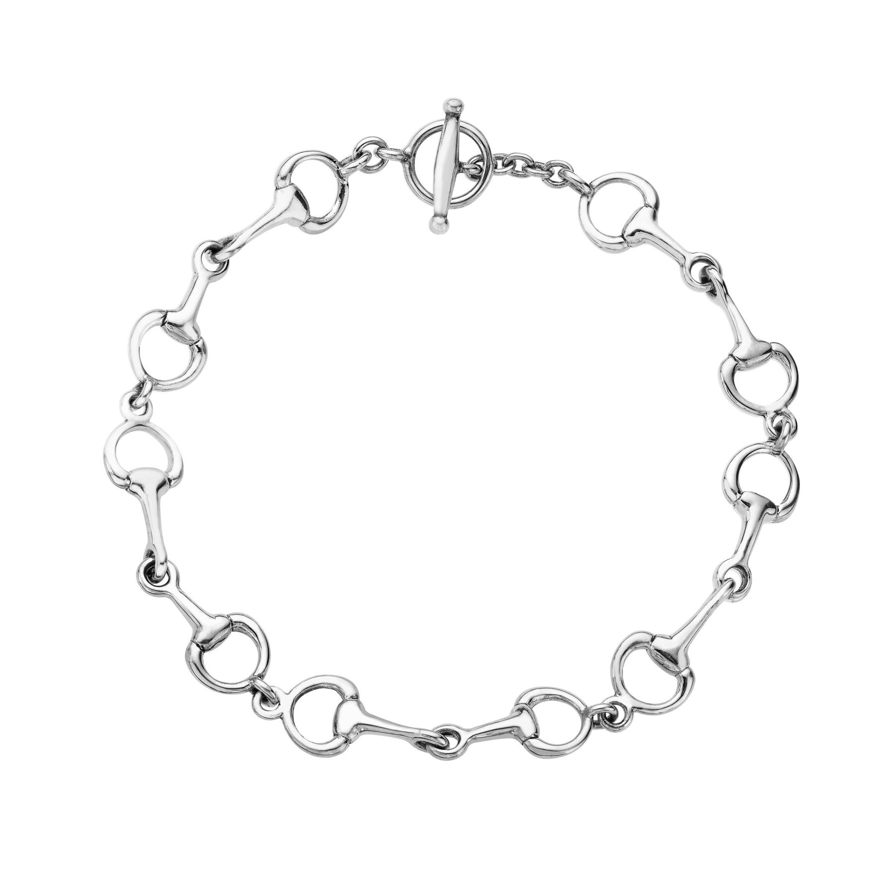 Kabana Horsebit Bracelet In Sterling Silver Horsebit Bracelet