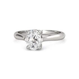 Oval Solitaire Ring