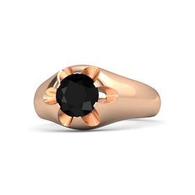Men S Rose Gold Black Onyx Rings Rose Gold Black Onyx Rings For Men Gemvara