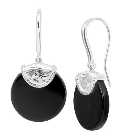 Silpada Belle Of The Ball 14 Ct Natural Black Onyx Drop Earrings Belle Of The Ball Earrings