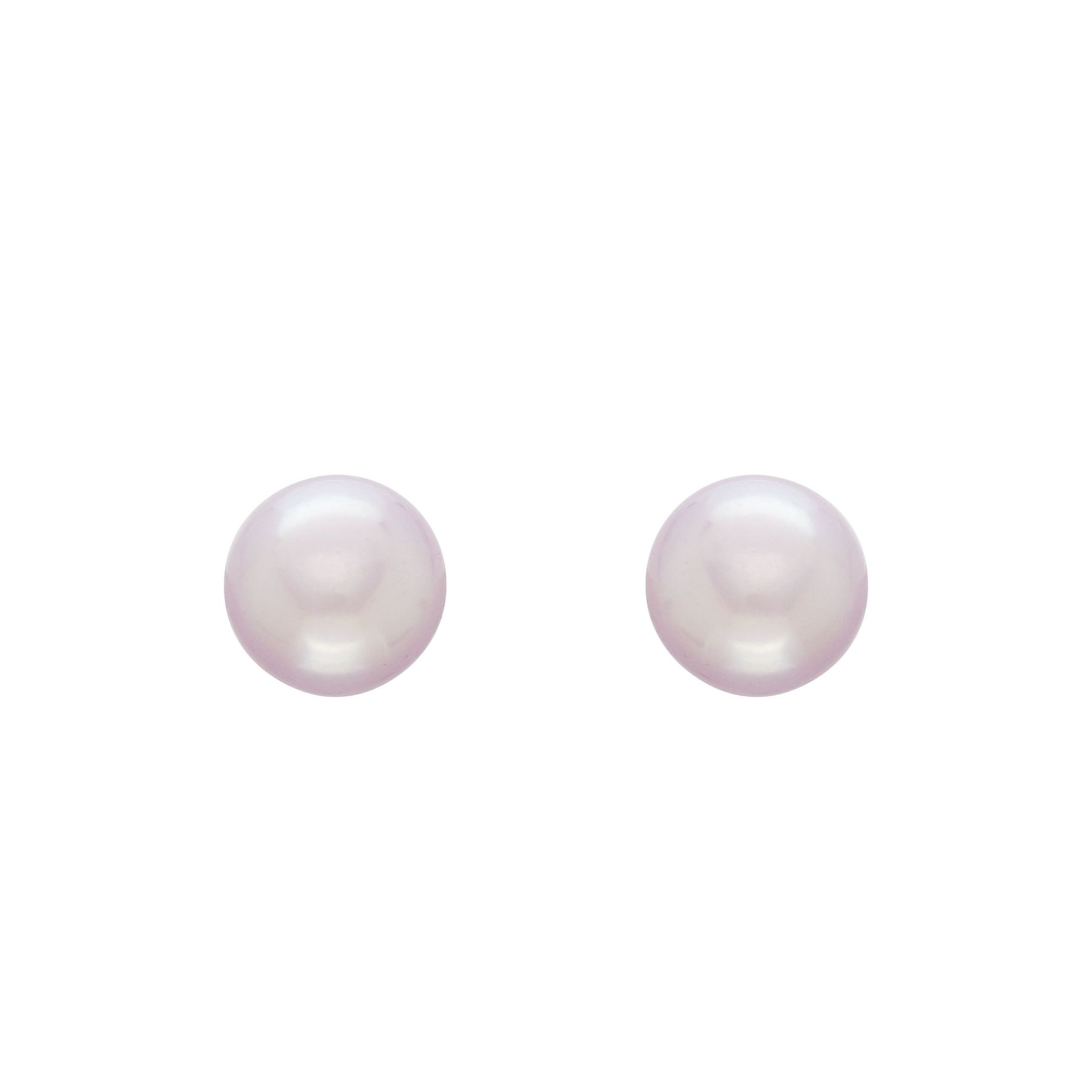 Honora 5 6 Mm Lavender Freshwater Pearl Stud Earrings In Sterling 5 6 Mm Lavender Pearl Stud Earrings