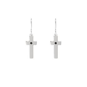 Luxe Simplex Cross Earring