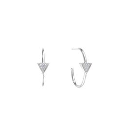 Victory Hoop Earrings