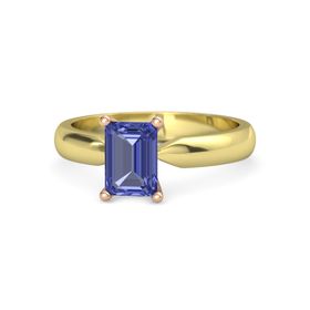 Emerald-Cut Ara Ring (7mm gem)