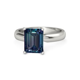 Emerald-Cut Ara Ring (9mm gem)